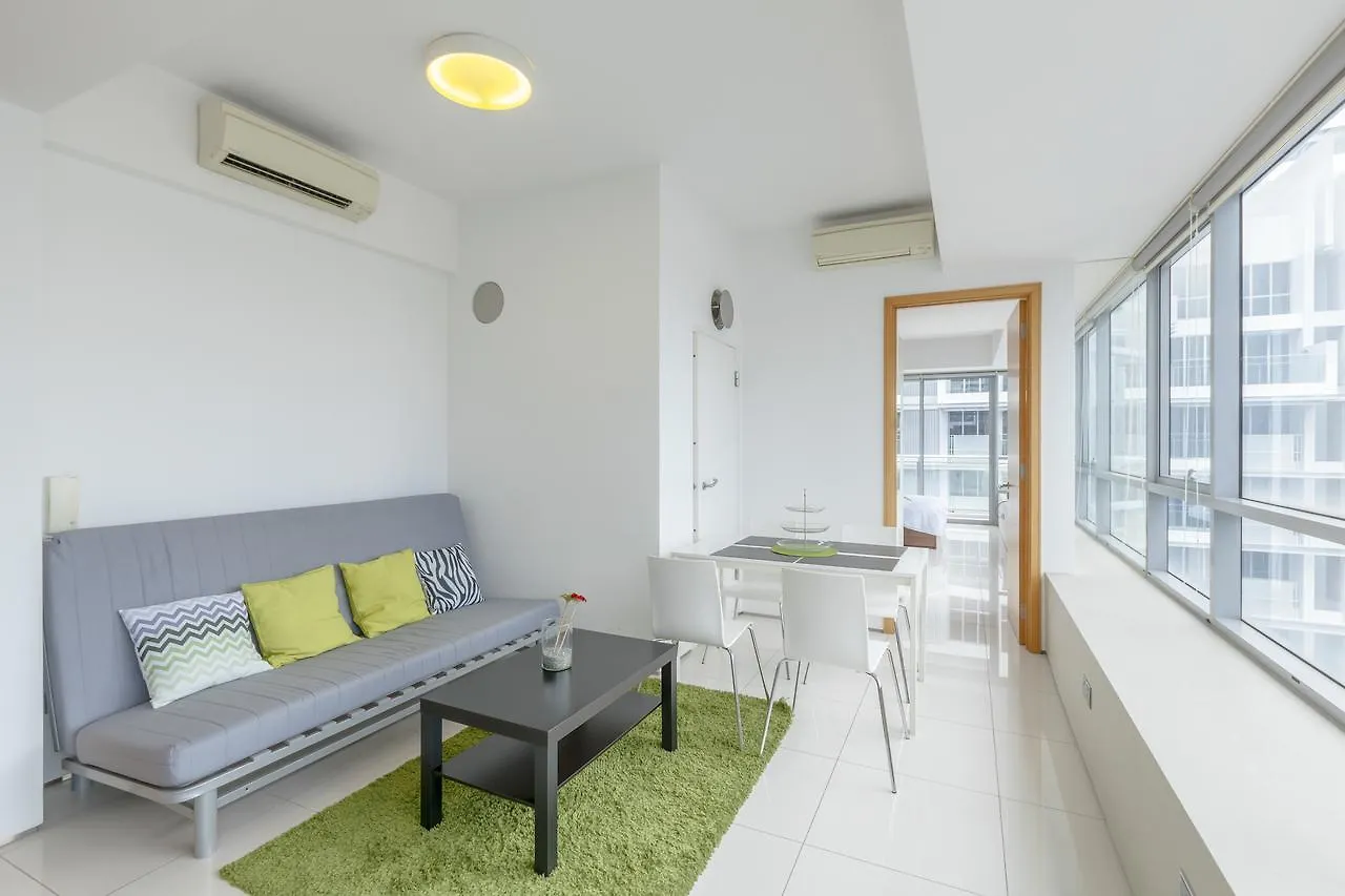 Lägenhet K Suites Tanjongpagar Cbd Ocean View Singapore