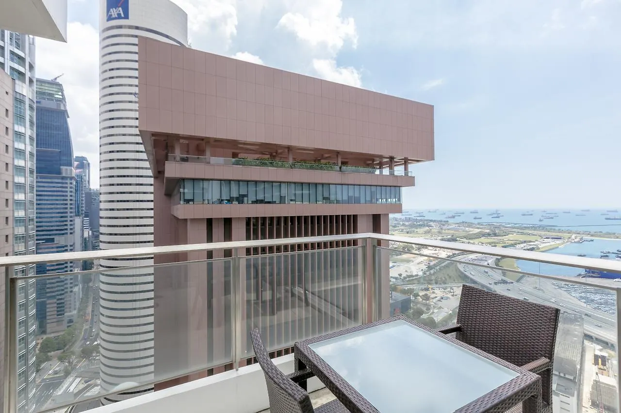 K Suites Tanjongpagar Cbd Ocean View Singapore Lägenhet