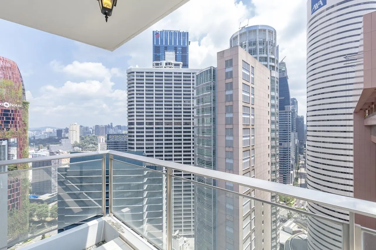 Lägenhet K Suites Tanjongpagar Cbd Ocean View Singapore