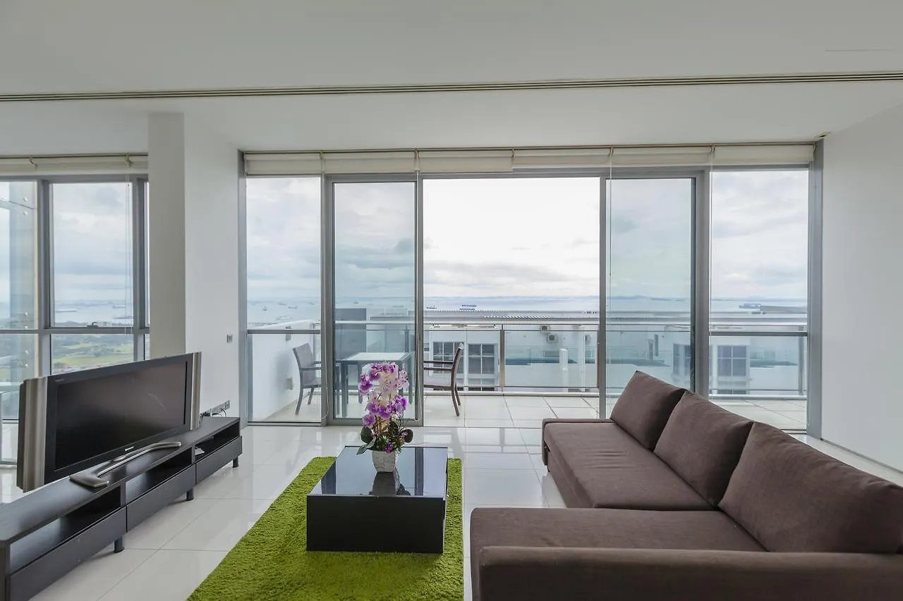 K Suites Tanjongpagar Cbd Ocean View Singapore Lägenhet